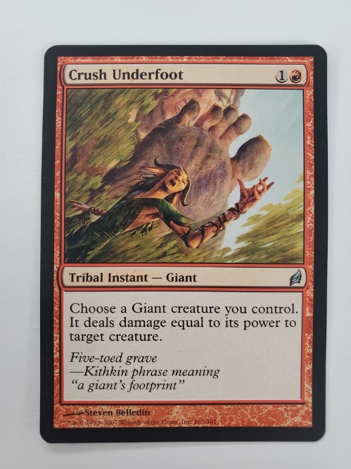 Crush Underfoot