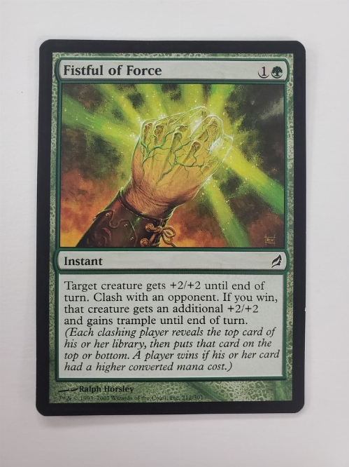 Fistful of Force