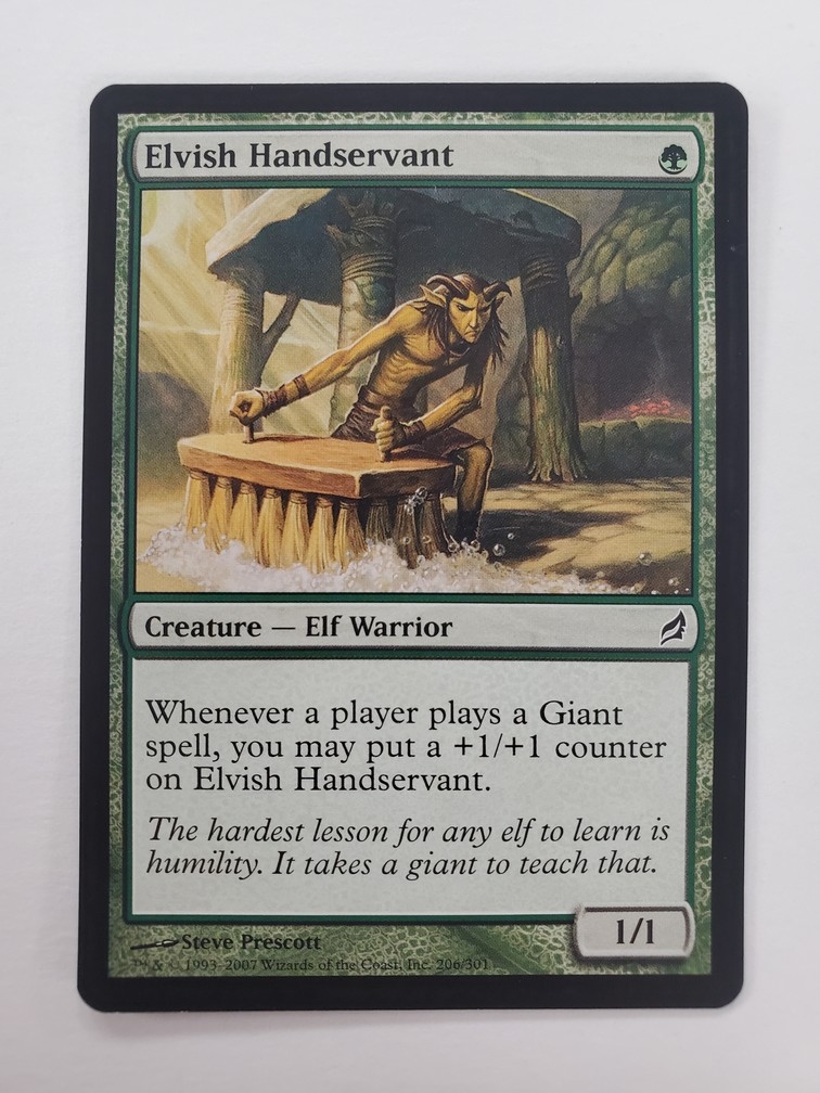 Elvish Handservant