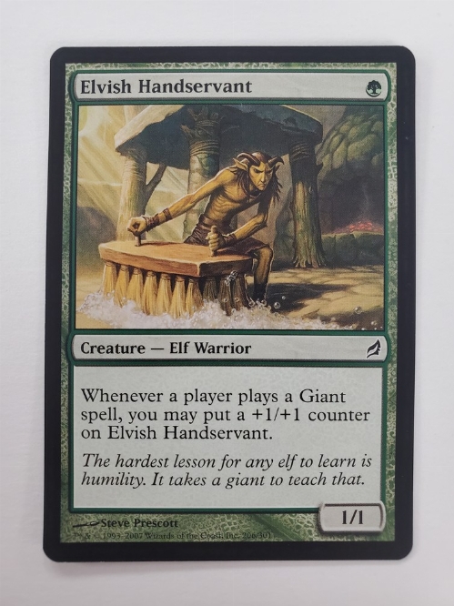 Elvish Handservant