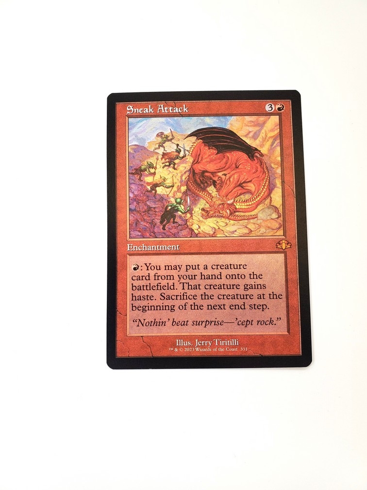 Sneak Attack (Retro Frame)