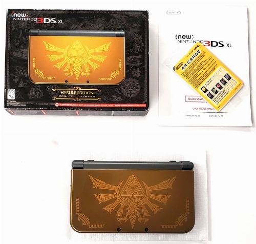 New Nintendo 3DS XL - The Legend of Zelda (Hyrule Edition) (CIB)