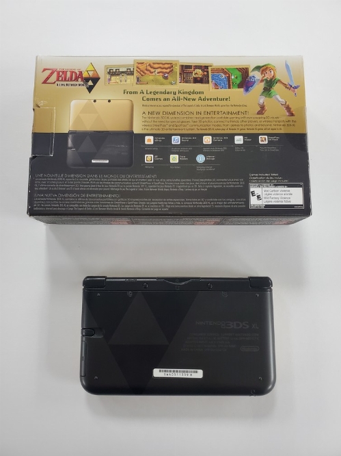 Nintendo 3DS XL - The Legend of Zelda (A Link Between Worlds Limited Edition) (CIB)
