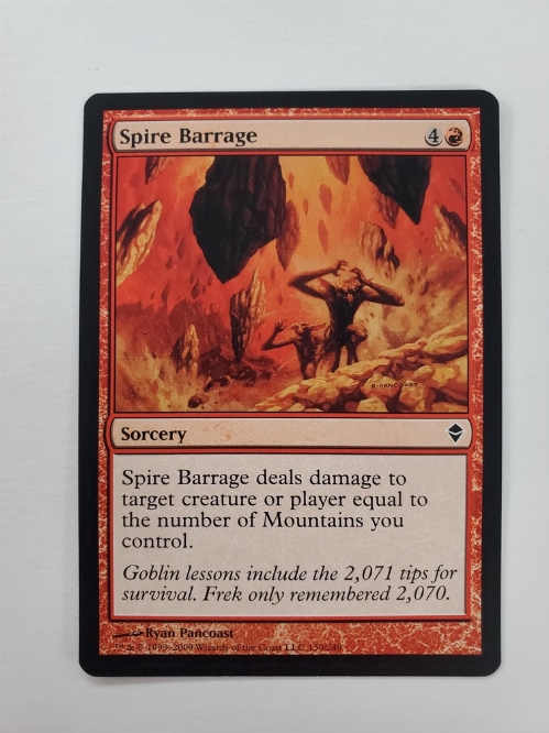 Spire Barrage