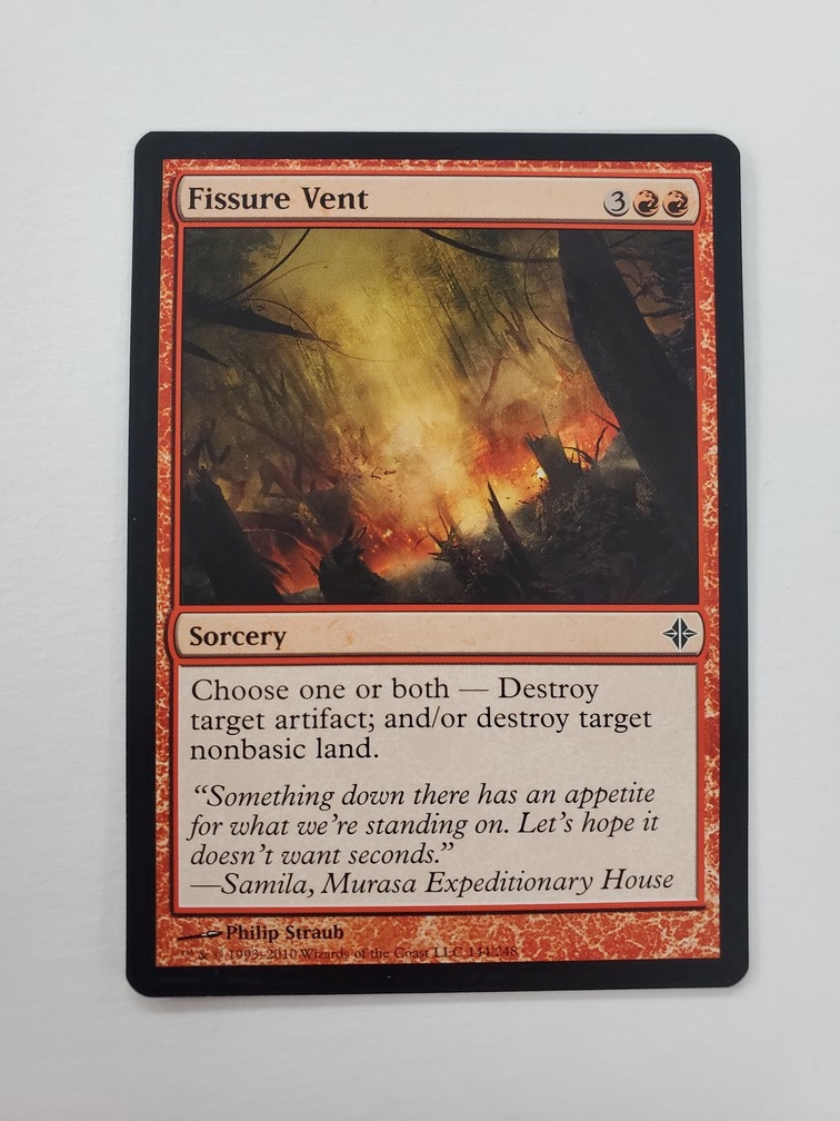 Fissure Vent