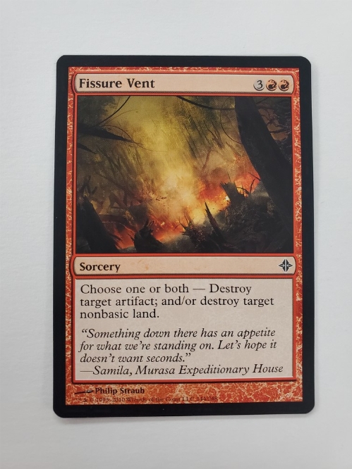 Fissure Vent