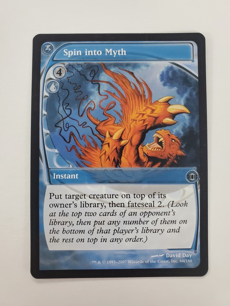 Spin into Myth