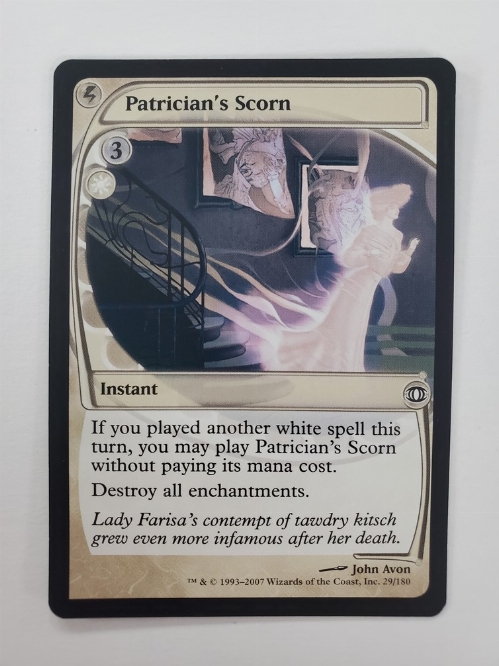 Patrician's Scorn