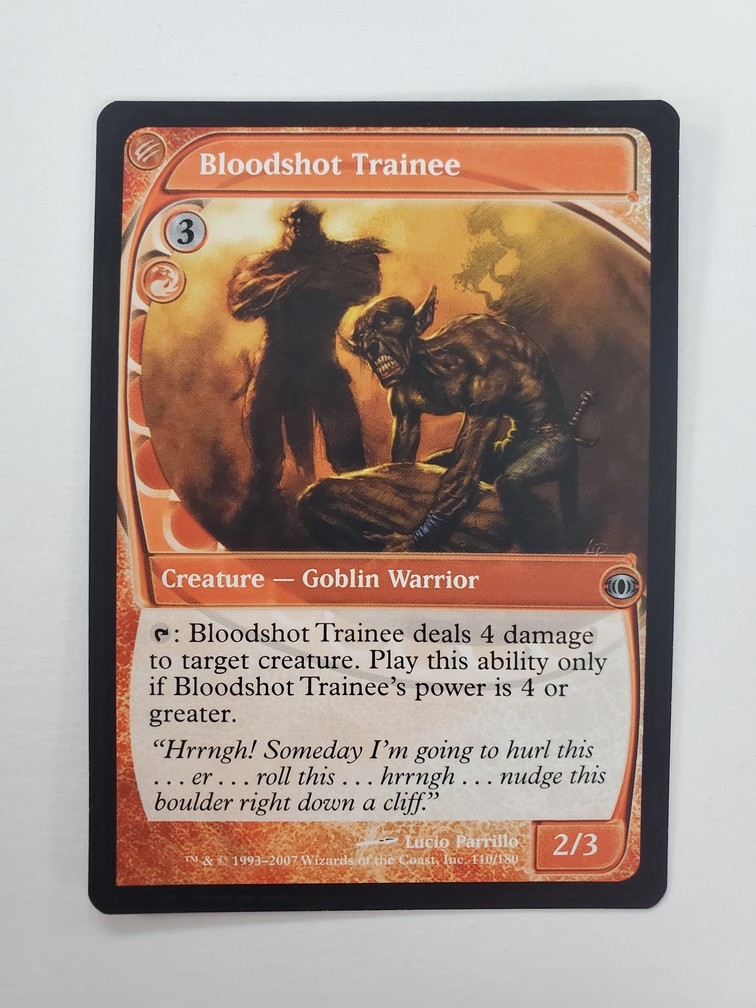 Bloodshot Trainee