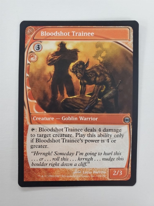 Bloodshot Trainee