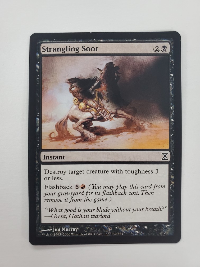 Strangling Soot
