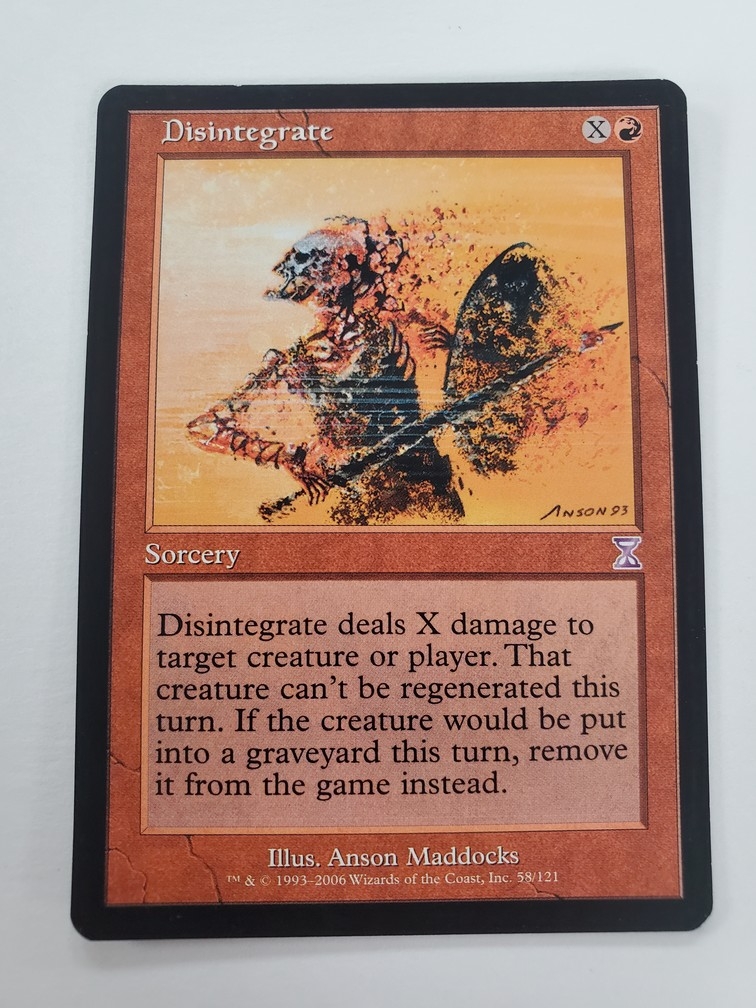 Disintegrate