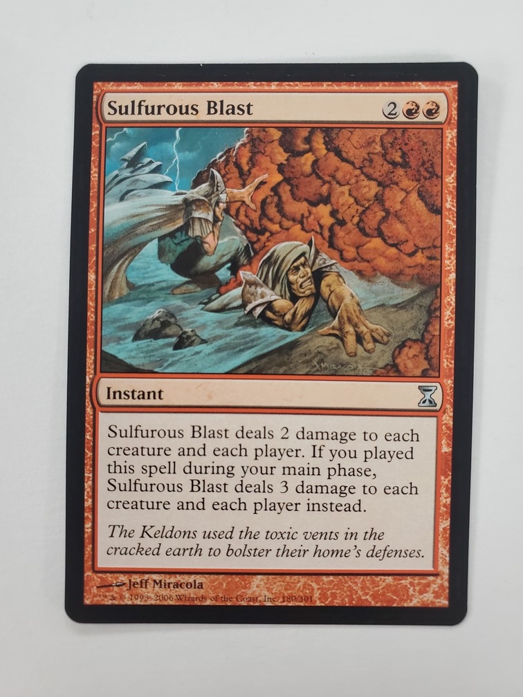 Sulfurous Blast