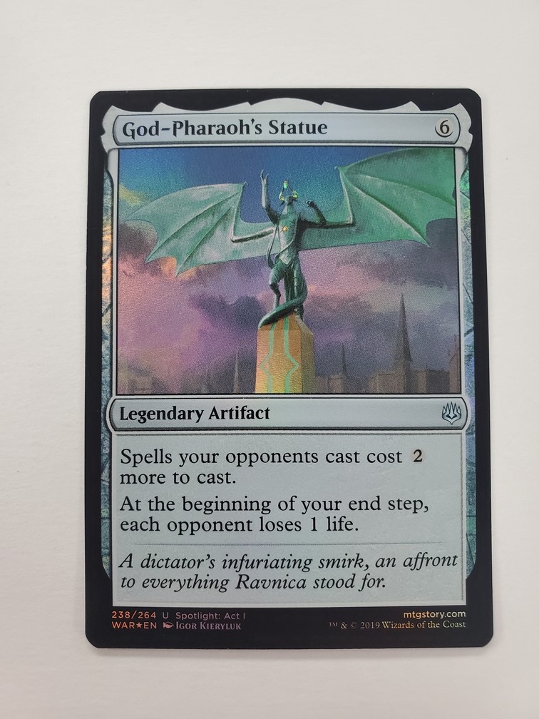 God-Pharaoh's Statue (Foil)