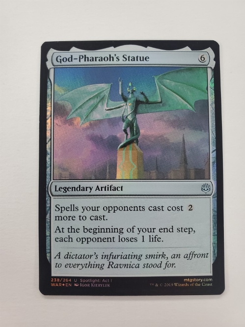 God-Pharaoh's Statue (Foil)