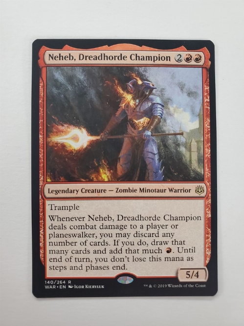 Neheb, Dreadhorde Champion