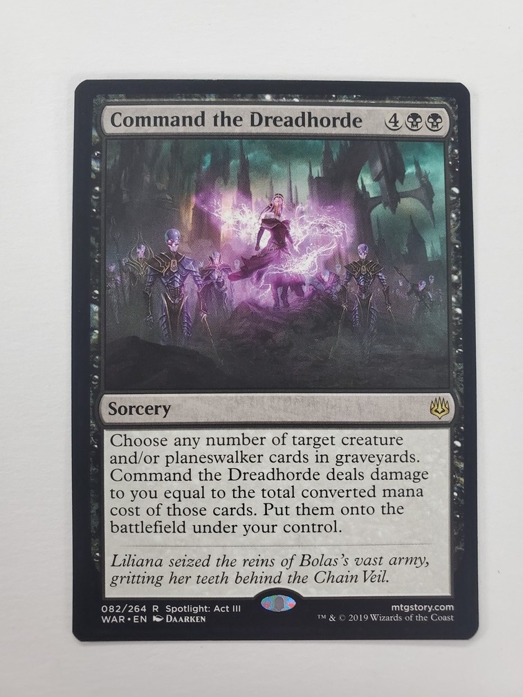 Command the Dreadhorde