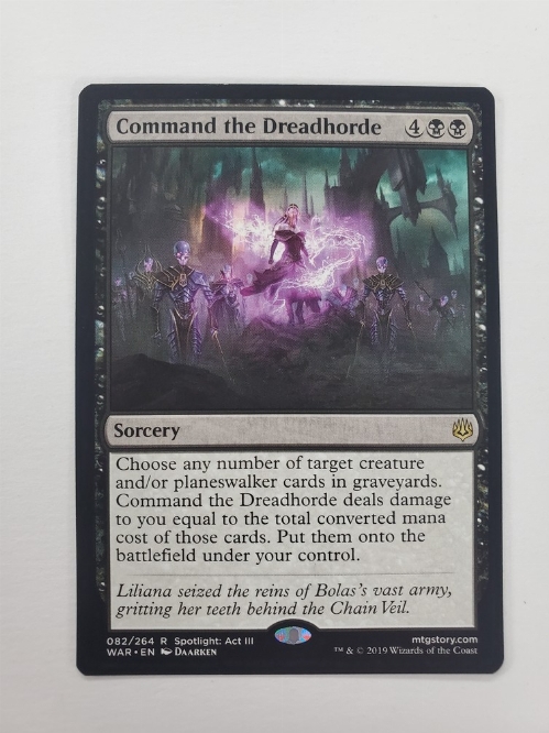 Command the Dreadhorde