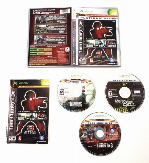 Tom Clancy's Classic Trilogy (Platinum Hits) (CIB)