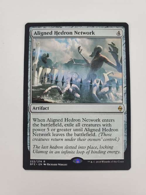 Aligned Hedron Network