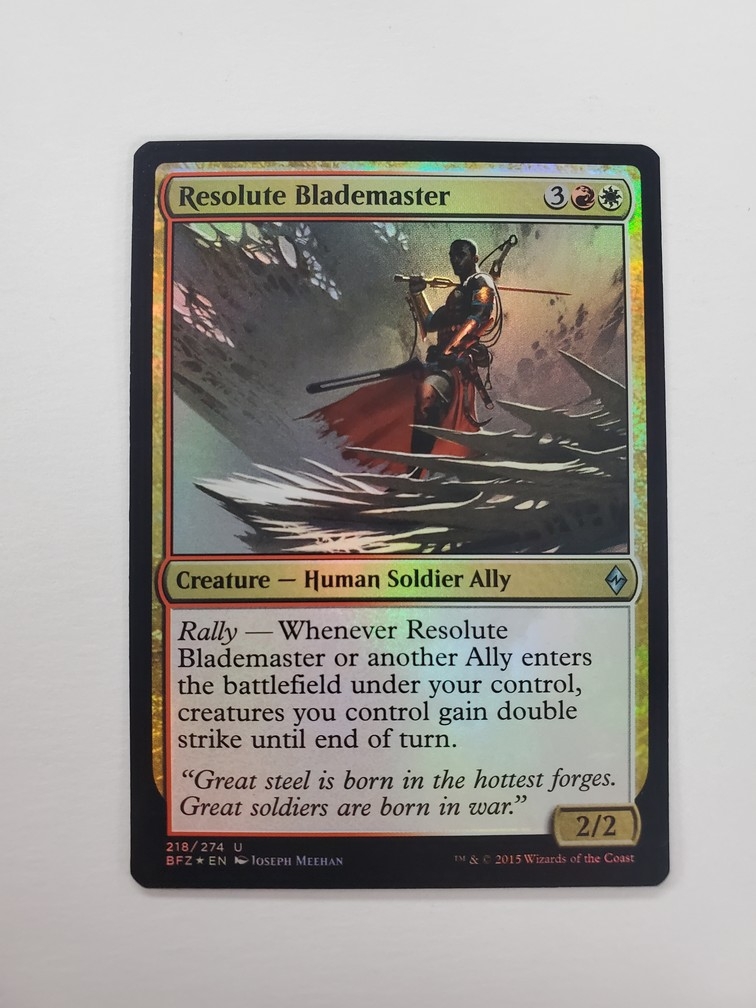 Resolute Blademaster (Foil)