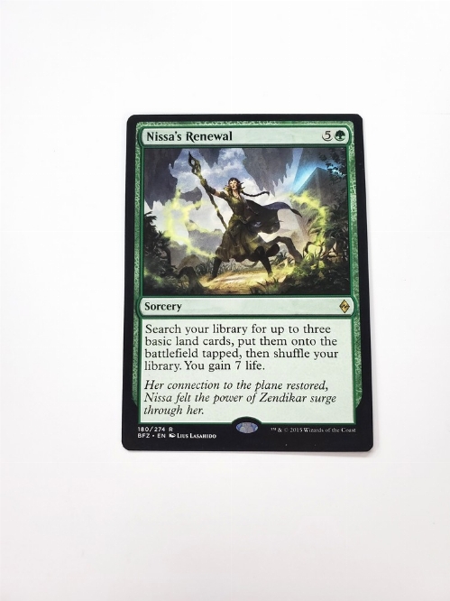 Nissa's Renewal
