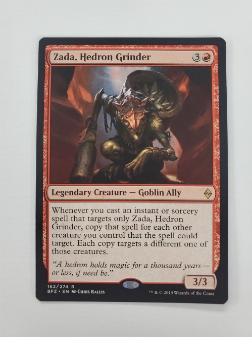 Zada, Hedron Grinder