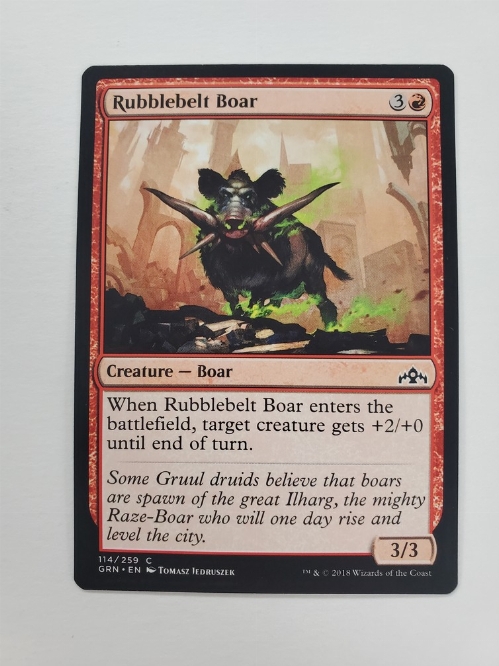 Rubblebelt Boar