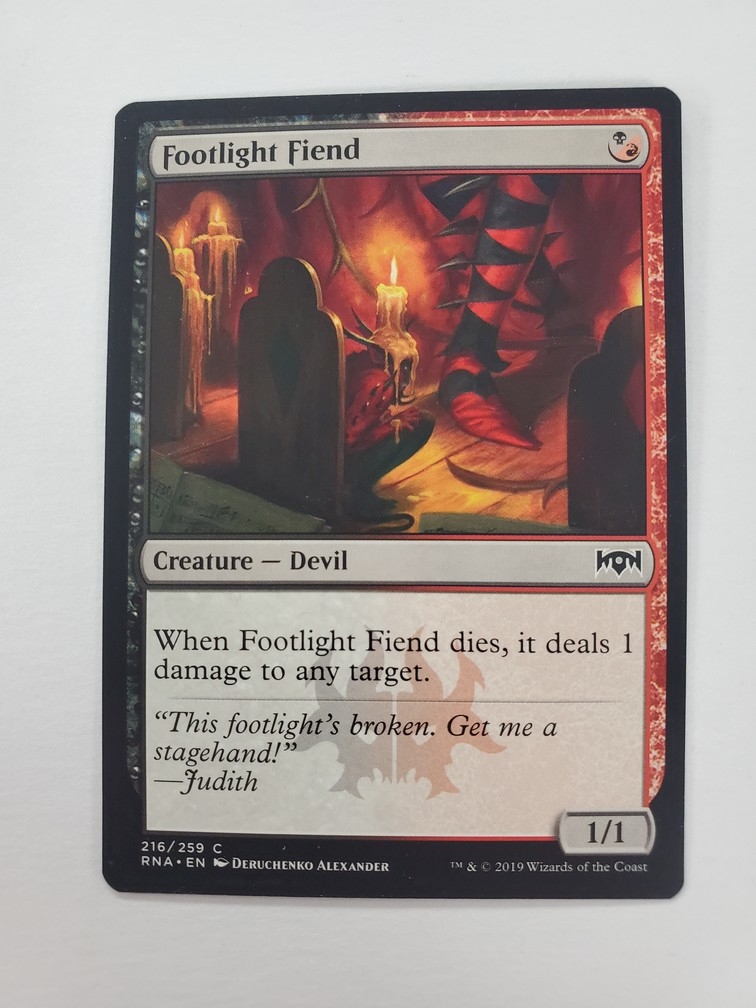 Footlight Fiend