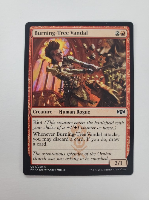 Burning-Tree Vandal