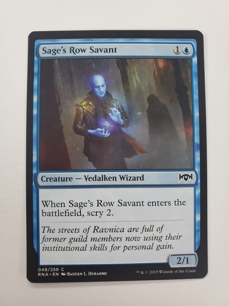 Sage's Row Savant