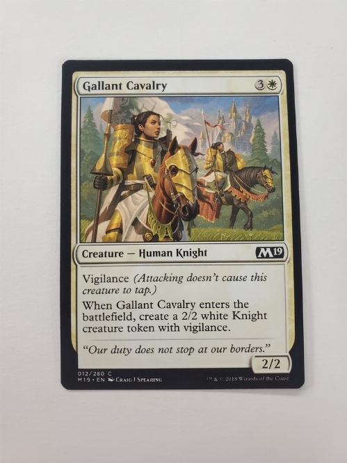 Gallant Cavalry