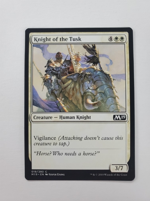 Knight of the Tusk