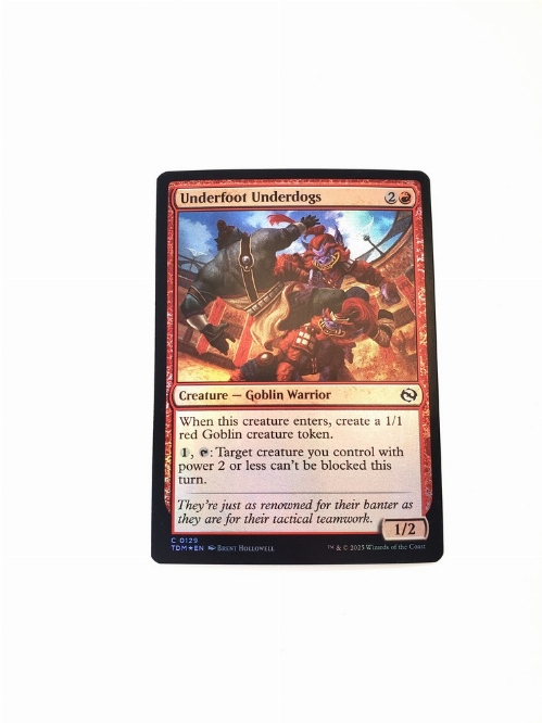 Underfoot Underdogs (Foil)