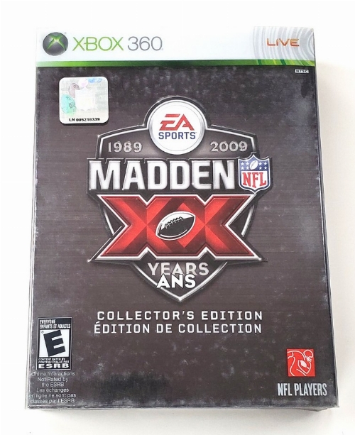 Madden NFL 09 (20th Anniversary Collector's Edition) (NEW)