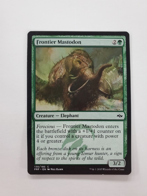 Frontier Mastodon