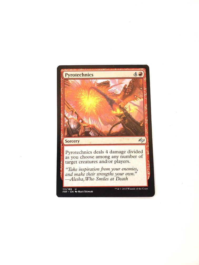 Pyrotechnics