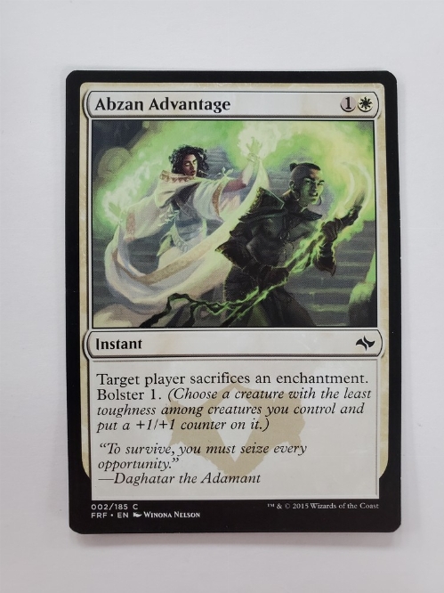 Abzan Advantage