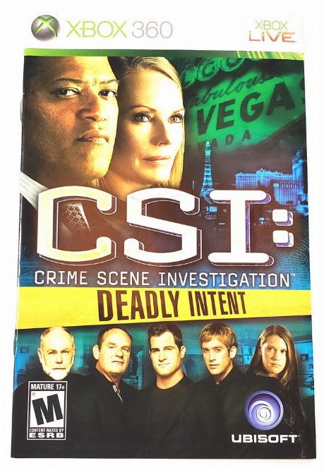 CSI: Crime Scene Investigation - Deadly Intent (I)