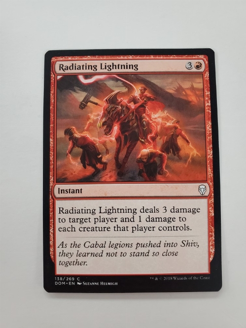 Radiating Lightning