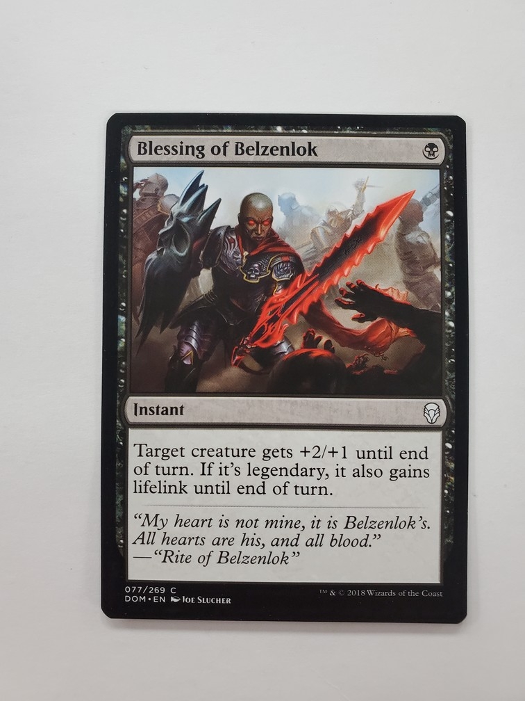 Blessing of Belzenlok