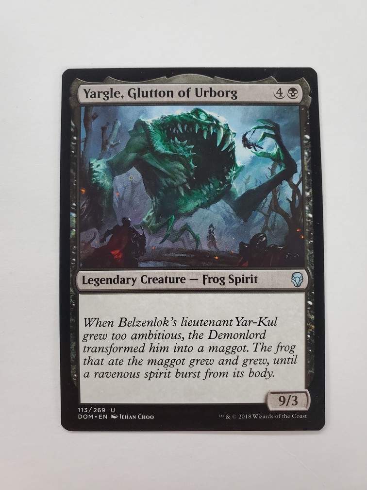 Yargle, Glutton of Urborg