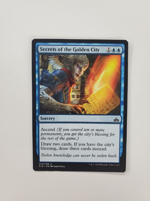 Secrets of the Golden City