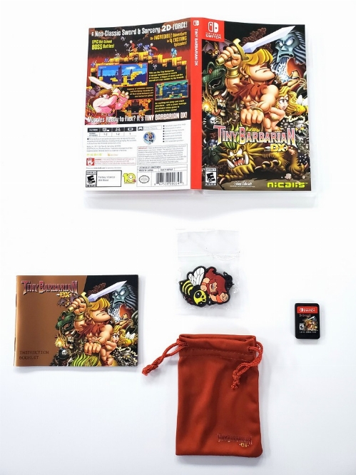 Tiny Barbarian DX (Launch Edition) (CIB)