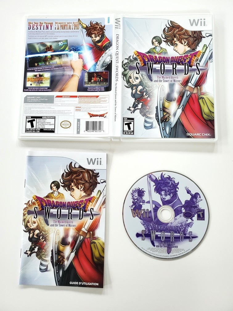 Dragon Quest Swords: The Masked Queen & The Tower of Mirrors (CIB)