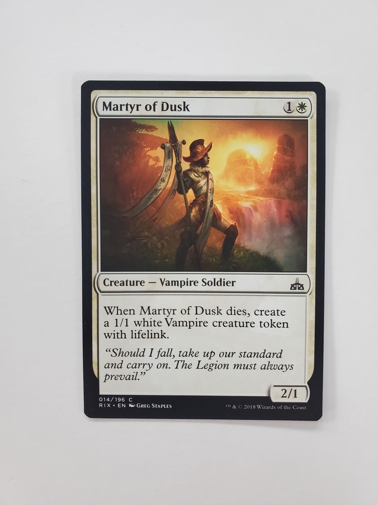 Martyr of Dusk