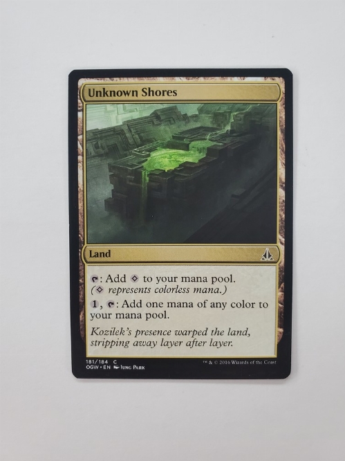 Unknown Shores