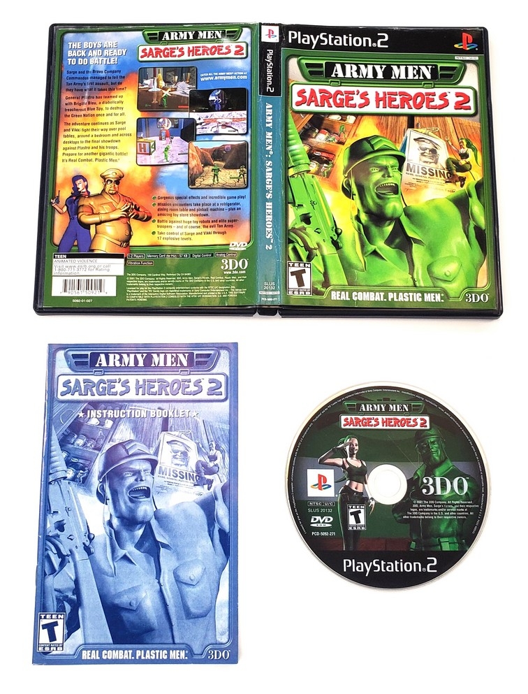 Army Men: Sarge's Heroes 2 (CIB)
