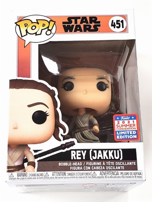 Star Wars - Rey (Jakku) (2021 Summer Convention Limited Edition) #451 (NEW)