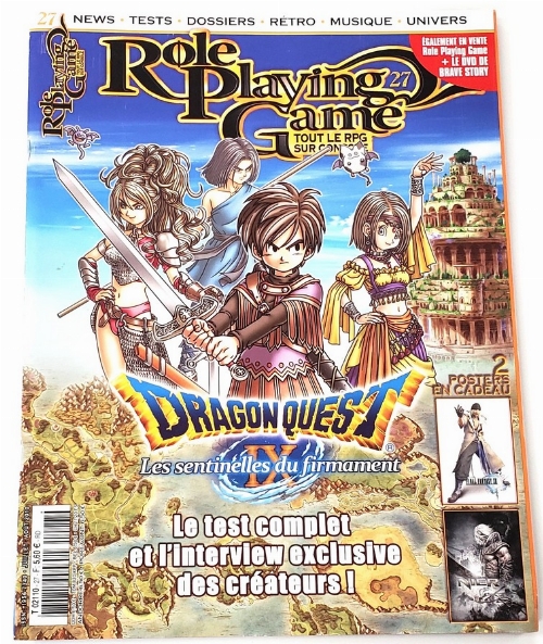 Role Playing Game (Poster Included) (Vol.27)